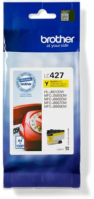 Image de Brother LC427Y - Jaune - original - Cartouche d'encre - pour Brother MFC-J4335, MFC-J4340, MFC-J4345, MFC-J4440, MFC-J4535, MFC-J4540