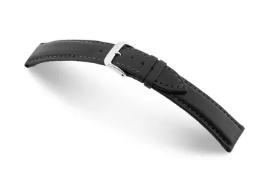 Obrázok produktu pre Kožený remienok  24 mm čierny