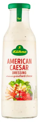 Produktbild von Kühne Caesar Dressing 500 ml – Cremiges, würziges Salatdressing ideal für Salate & Sandwiches