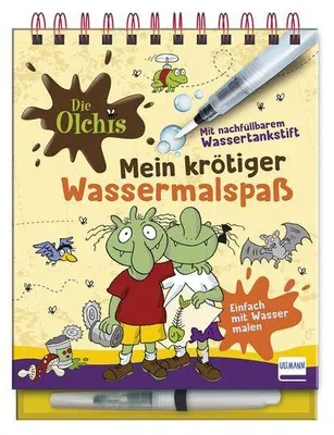 Produktbild von Die Olchis - Mein krötiger Wassermalspaß (Magic Water Colouring)