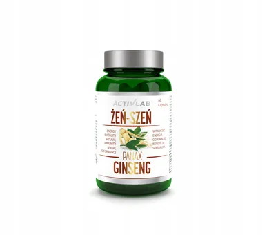 Produktbild von Activlab  Ginseng PANAX GINSENG  Untersttzung fr Vitalitt und Energie, 60 Kapseln