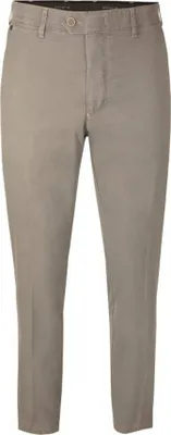Produktbild von Brühl - Herren Flatfront Baumwollhose in verschiedenen Farben, Venice Turn (0599182609100), Größe:56, Farbe:Mittelgrau (730)