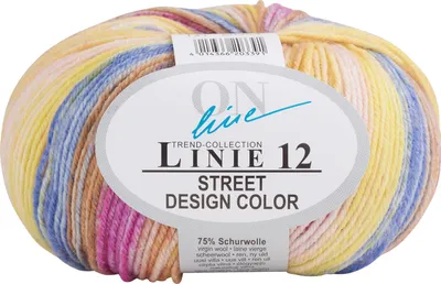 Produktbild von ONline Street Design Color, Linie 12, 50 g, ca. 210 m Farbe 131