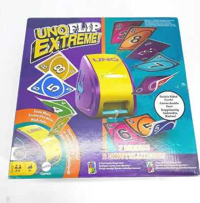 Immagine prodotto di Giochi UNO Flip Extreme, Carte, Scartare, 7 anni/anni