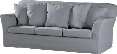 Produktbild von Dekoria Bezug für Tomelilla 3-Sitzer Sofa nicht ausklappbar, grau, Sofahusse, Tomelilla 3-Sitzer