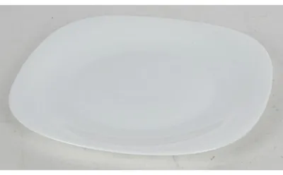 Produktbild von 1 Teller Weiß Flach 27cm Servierplatte Essen Speisen Untersetzer Geschirr Tisch