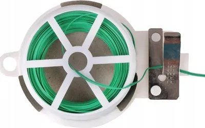Immagine prodotto di Filo da giardino rivestito in PVC 20 m con taglierina – filo resistente e comodo per legare le piante