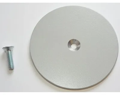 Produktbild von Tellerfuß 120x6mm Gewicht 1,5 kg silber