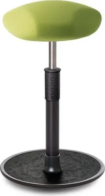 Produktbild von Sitz- Stehhocker Free Tall Triangel Gestrick Hellgrün schwarz /schwarz.
