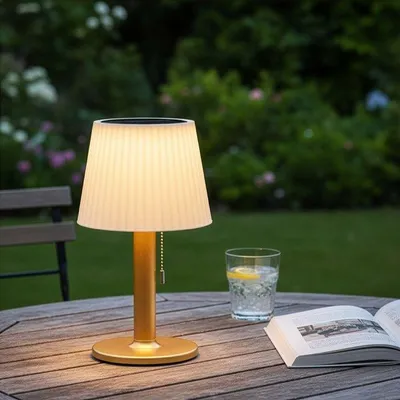 Produktbild von Solar Tischleuchte "Duo-Power"