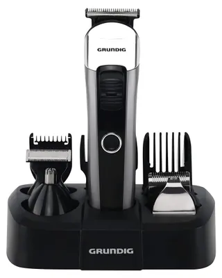 Obrázok produktu pre Grundig GMS3240, Čierna, Strieborná, Brada, Ucho, Nos, LED, Batérie, 50 min, Zabudovaná batéria