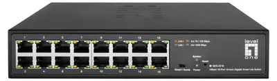 Immagine prodotto di LevelOne Switch 16x GE GES-2216 Hilbert     10"