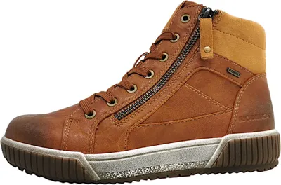 Image de Chaussures de randonnée Romika pour femmes, bottines à lacets, couleur marron, style décontracté