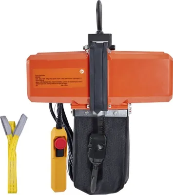 Zdjęcie produktu dla Elektryczny wciągnik łańcuchowy 1-fazowy - Udźwig 499 kg - Skok 4,5 m - Wciągarka linowa