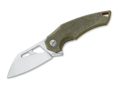Produktbild von Fox Knives Atrax Micarta OD Green