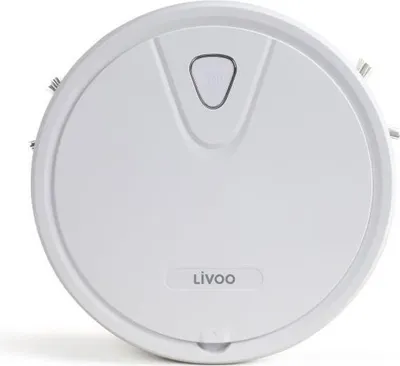 Zdjęcie produktu dla Robot Odkurzający LIVOO DOH135, 800 Pa, 70 min Autonomii, Pojemnik 500 mL, Biały