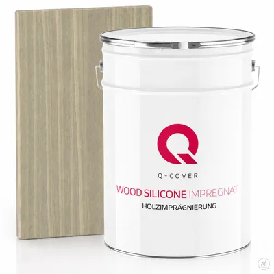 Produktbild von Holzimprägnierung | Hellgrau 10L 2In1 Holzschutz  Farbimprägnierung  Imprägniermittel Holzschutzmittel Imprägnierung Abperleffekt Alle Holzarten