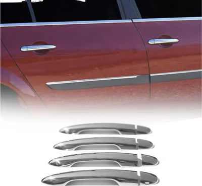 Image de Couverture de poignée de porte pour Renault Megane 2004-2010 en Acier Inoxydable