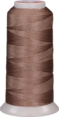 Produktbild von Sattlergarn - Polyester Ledergarn in Handwerksqualität (200 m/Stärke 8/3) I extrastarkes Polstergarn Nähgarn - Reißfest - UV-Beständig - Outdoor Nähgarn für Leder camel