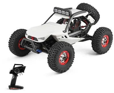 Produktbild von WLtoys XK 12429 1:12 RC Auto Crawler 40km / h 4WD 2.4G Elektroauto mit Scheinwerferlichter RC Off-Road-Auto-Geschenk fuer Kinder Erwachsene