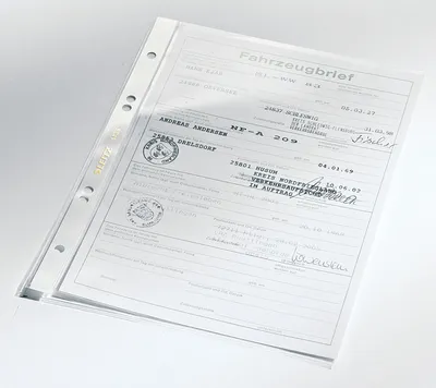 Produktbild von Leitz Prospekthülle Super Premium 47350000 A5 0,08mm tr 100 St./Pa