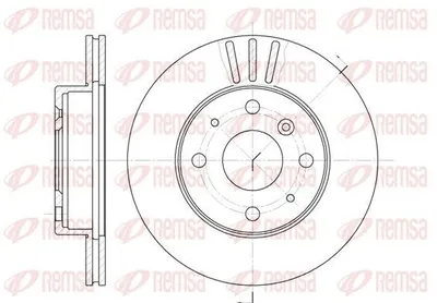 Produktbild von 2x REMSA Bremsscheibe 61095.10 vorne für DAIHATSU SIRION (M3_) TERIOS (J2_) 47mm