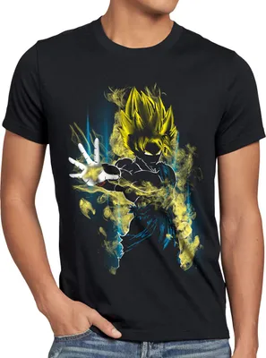 Produktbild von BaumwolleCloud Power of Goku Herren T-Shirt dragon Z vegeta roshi anime