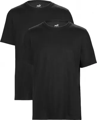 Immagine prodotto di Confezione Da 2 T-shirt Puma Nere Confezione da 2 Nero 2xl