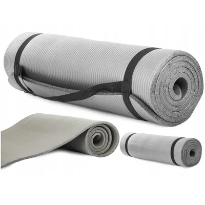 Produktbild von Extralink, Gymnastikmatte, Fitness, Yoga, Aerobic, grau 180x60cm