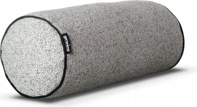 Zdjęcie produktu dla Geronimo | Poduszka pod szyję – poduszka dekoracyjna w kształcie wałka – szara – 50 x 20 cm – można prać w pralce – zdejmowana poszewka – antyalergiczna – JUMBLE