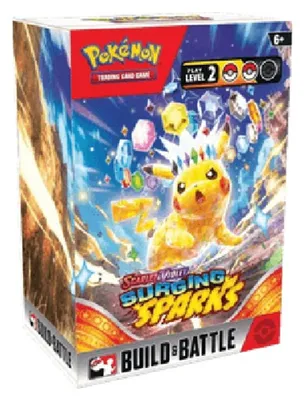 Obrázek produktu pro Pokémon Surging Sparks Build & Battle Box
