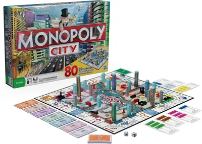 Produktbild von Monopoly City, Hasbro 01790, Wirtschaftssimulation