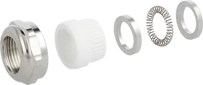 Produktbild von HARTING Q-Halbverschraubung EMV M25x1,5 Metall Schirmdurchmesser 9,0mm - 13,0mm - 1 Stück