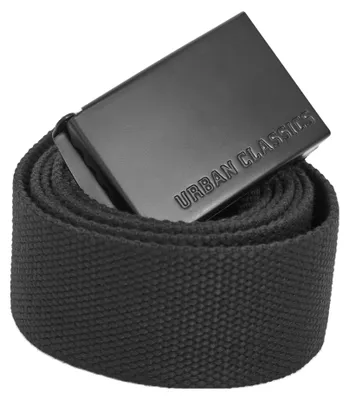 Immagine prodotto di Urban Classics - Cintura in vita, lunga, tela da uomo TN136 (140 cm) (nera)