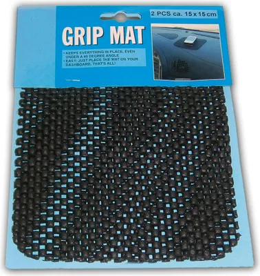 Produktbild von 2x ANTIRUTSCHMATTE 14x14cm Haftmatte Rutschmatte Haft-Pad Handy Halter Auto 78