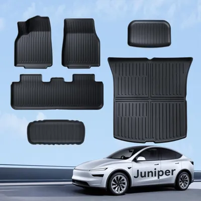 Obrázok produktu pre 6-dielna súprava rohoží pre Tesla Model Y 2025-2026