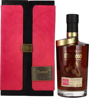 Image de Ron Malteco SELECCIÓN 1992 40% Vol. 0,7l in Holzkiste