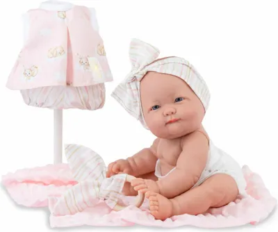Produktbild von Marina&Pau Poppy, Babypuppe, Weiblich, 3 Jahr(e), Junge/Mädchen, 370 mm, Mehrfarbig
