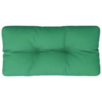 Produktbild von vidaXL Palettenkissen Grün 70x40x12 cm Stoff