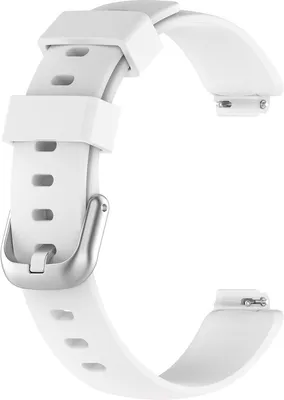 Produktbild von BStrap Silicone Armband für Fitbit Inspire 2, white