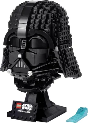 Produktbild von LEGO Star Wars Darth Vader Helm, Bauset für Erwachsene, Geschenkidee für Männer, Frauen, Ihn oder Sie, sammelbares Modell zum Bauen und Ausstellen 75304