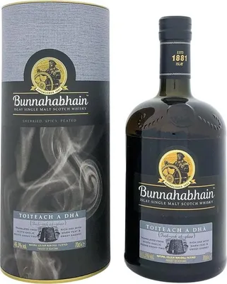 Produktbild von Bunnahabhain Toiteach a Dha + Box 700ml 46,3% Vol.