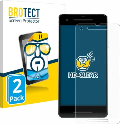 A product shot of a screen protector package and the screen protector itself.