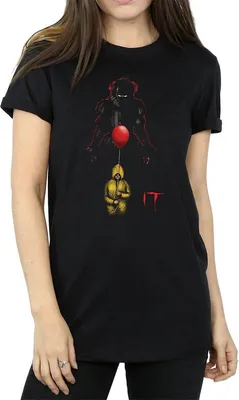 Produktbild von It - T-Shirt für Damen BI1014 (M) (Schwarz)