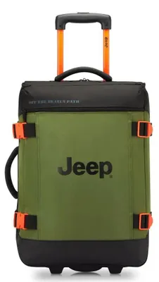 Immagine prodotto di Jeep J0374021045 Valigia con rotelle da 55 cm e 37 litri, verde S verde S