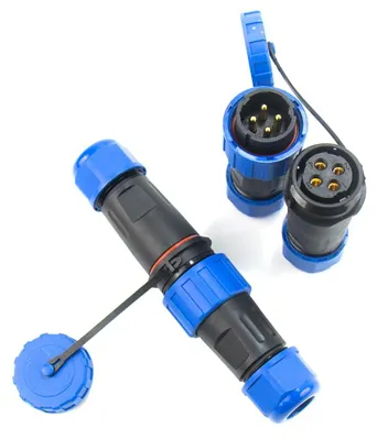 4-polige Luftfahrtstecker 25A IP68 wasserdicht SP25