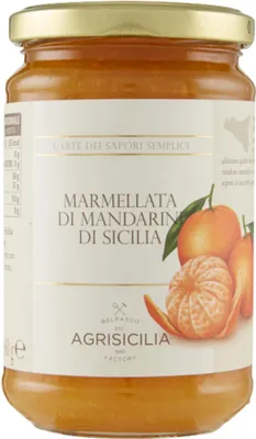 Zdjęcie produktu dla Konfitura z mandarynek ze skórką 360g Agrisicilia