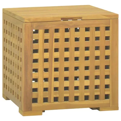 Obrázek produktu pro Úložný box na provazy 40 x 40 x 40 cm masivní teakové dřevo