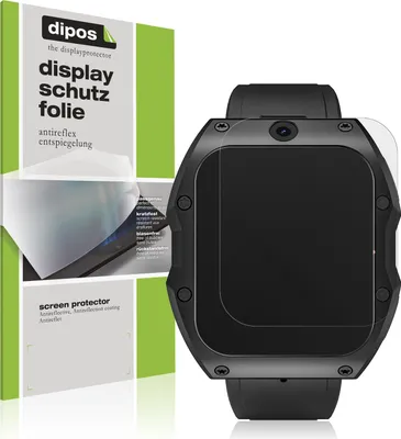 Produktbild von 6x Schutzfolie für Rogbid Model X Smartwatch matt Displayschutzfolie Folie Display Schutz dipos