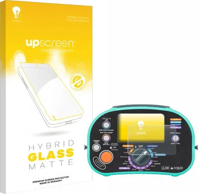 Produktbild von upscreen Entspiegelungs Schutzglas für Kewtech KT63DL Schutzfolie Panzer Folie Glas Display Schutz matt